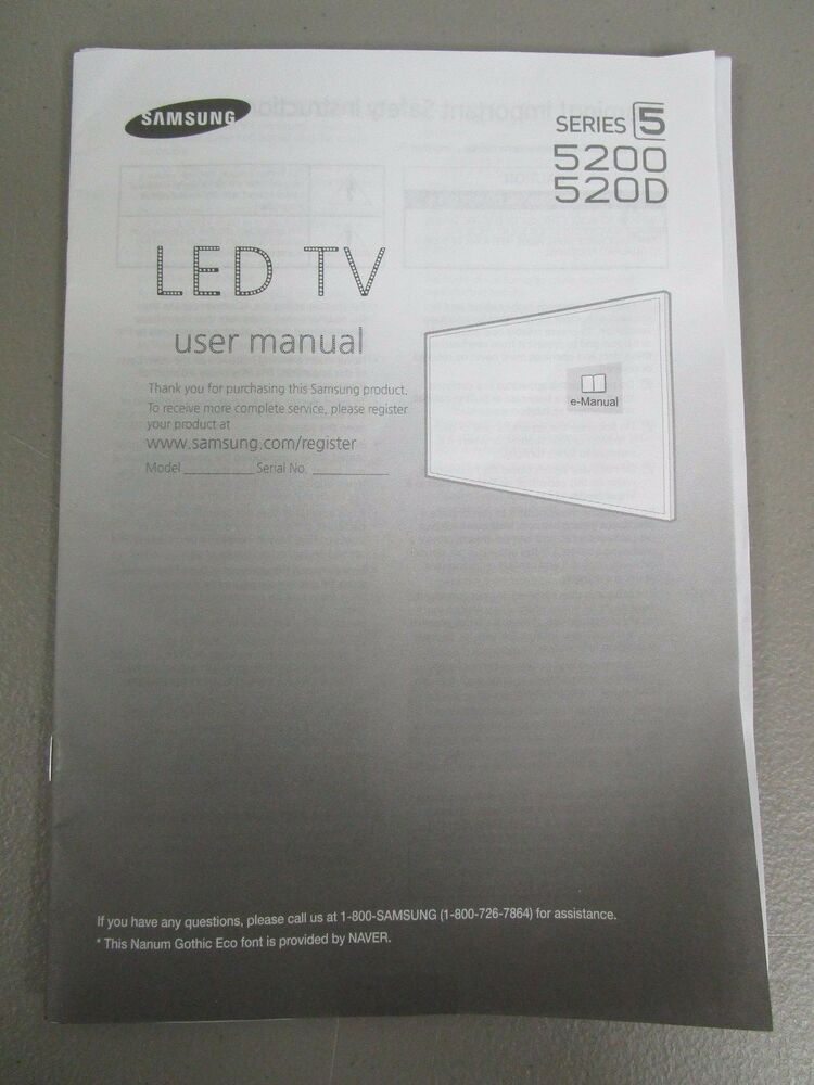 Samsung Led Tv Series 45 4000 User Manual browninfo